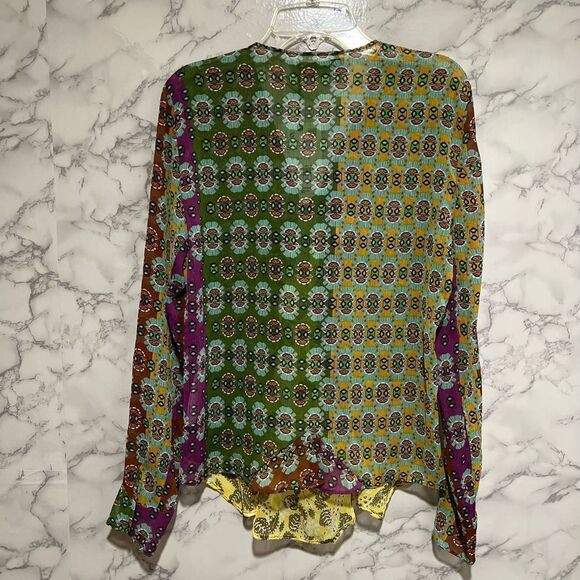 Zara Bohemian Print Top - Picture 12 of 13